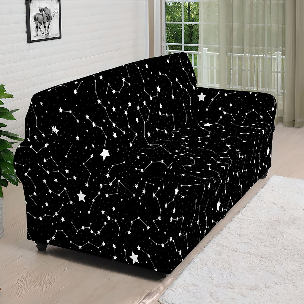 Star Constellations Pattern Print Sofa Cover