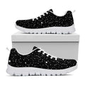 Star Constellations Pattern Print White Running Shoes