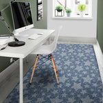 Star Denim Jeans Pattern Print Area Rug