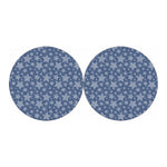 Star Denim Jeans Pattern Print Car Coasters