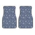 Star Denim Jeans Pattern Print Front Car Floor Mats