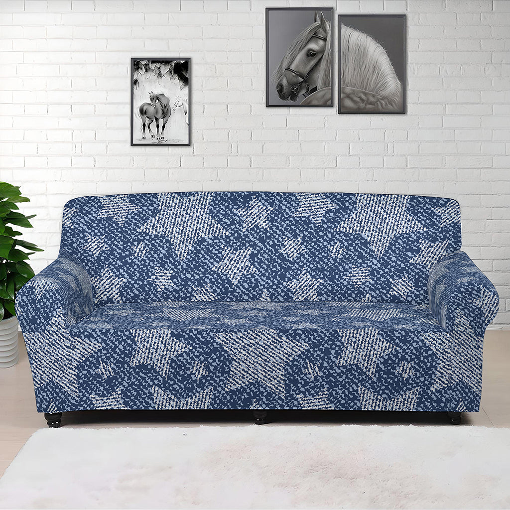 Star Denim Jeans Pattern Print Sofa Cover