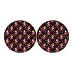 Star Fairy Unicorn Pattern Print Car Coasters