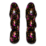 Star Fairy Unicorn Pattern Print Muay Thai Shin Guard