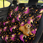 Star Fairy Unicorn Pattern Print Pet Car Back Seat Cover