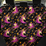 Star Fairy Unicorn Pattern Print Pet Car Back Seat Cover