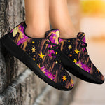 Star Fairy Unicorn Pattern Print Sport Shoes GearFrost