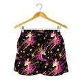 Star Fairy Unicorn Pattern Print Women's Shorts