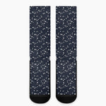 Star Sky Pattern Print Crew Socks