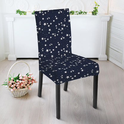 Star Sky Pattern Print Dining Chair Slipcover