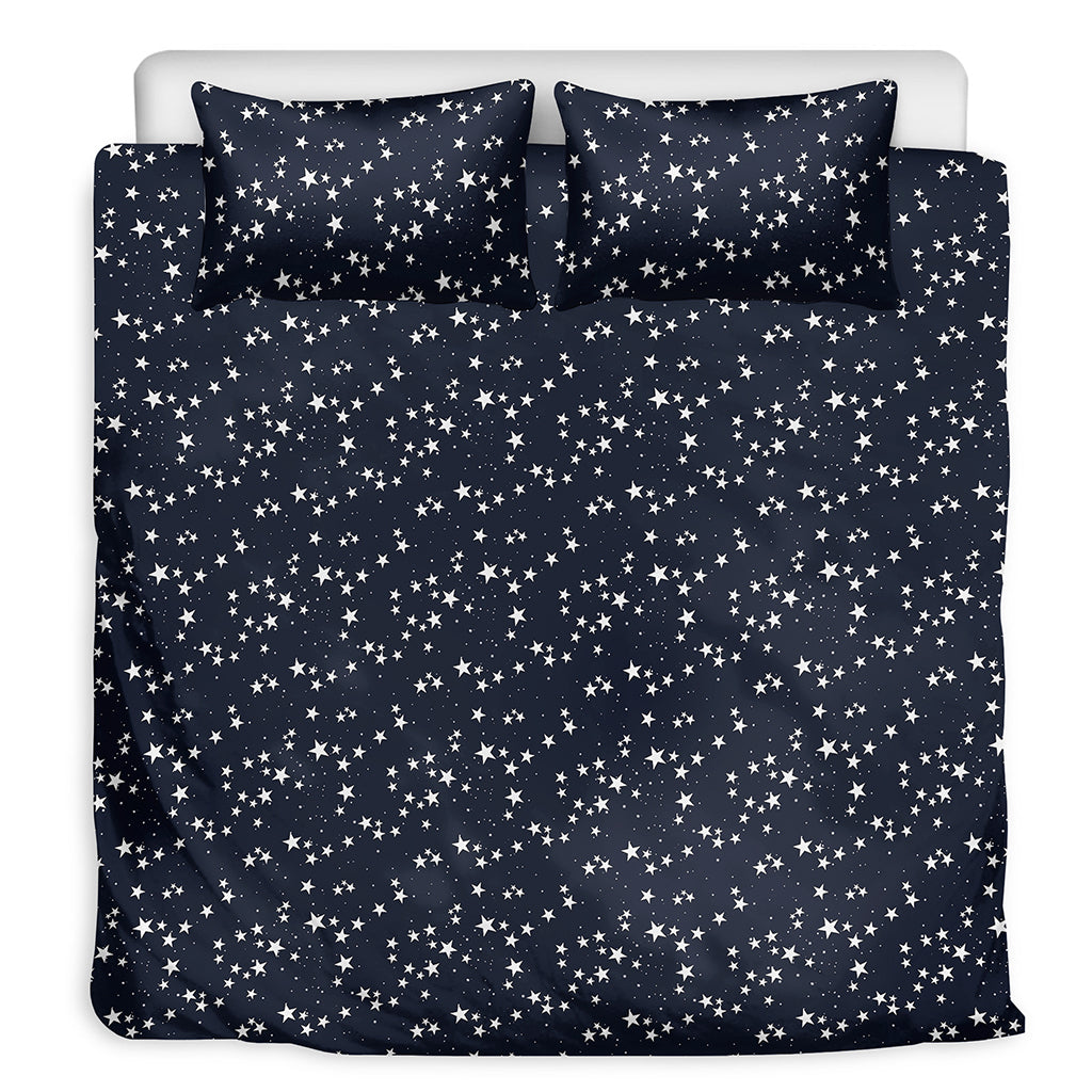 Star Sky Pattern Print Duvet Cover Bedding Set