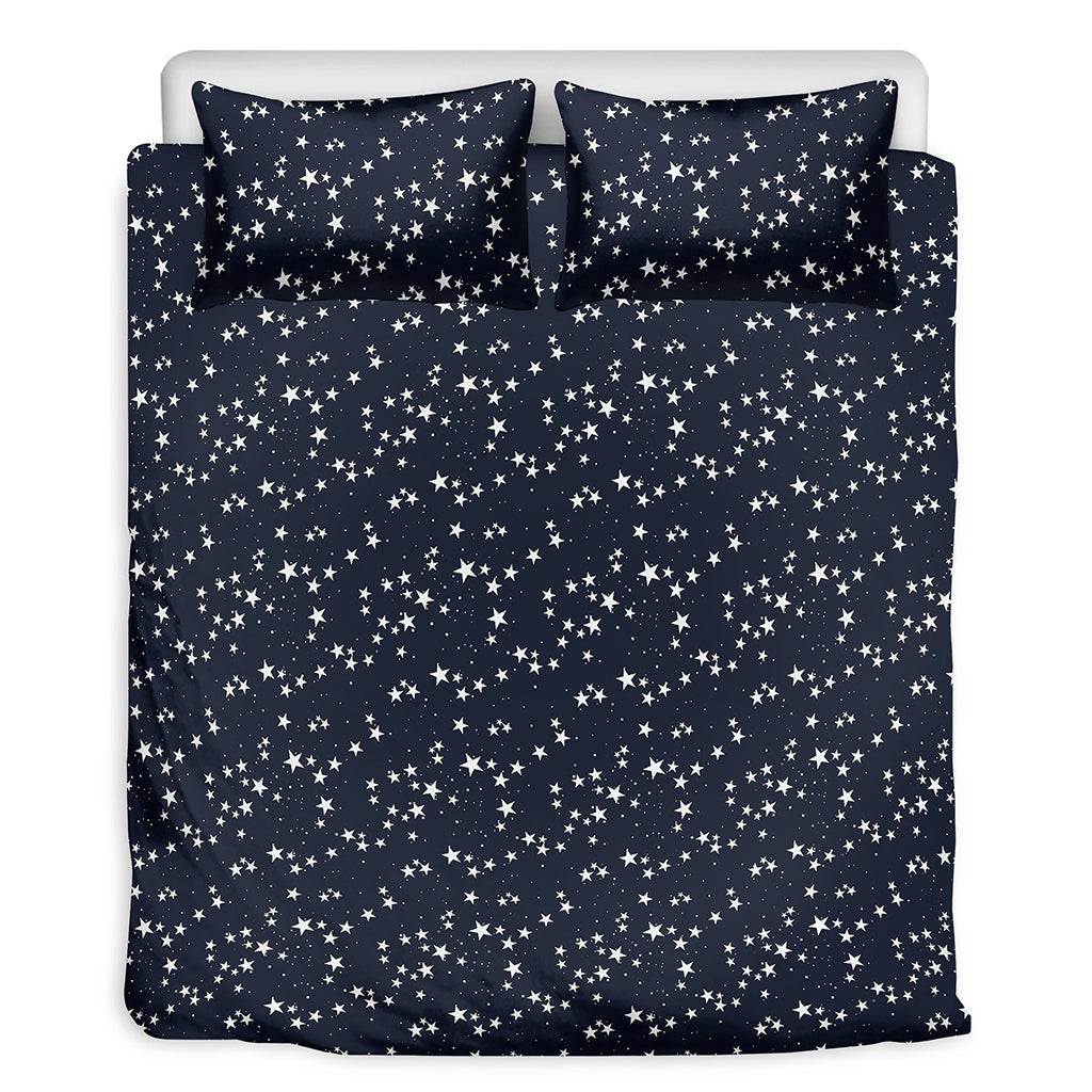 Star Sky Pattern Print Duvet Cover Bedding Set