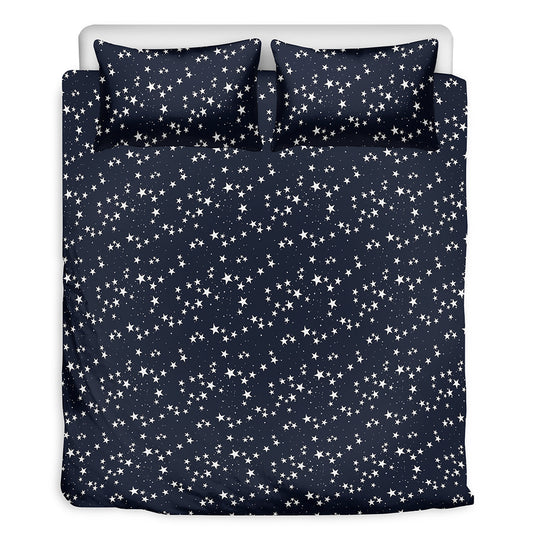 Star Sky Pattern Print Duvet Cover Bedding Set