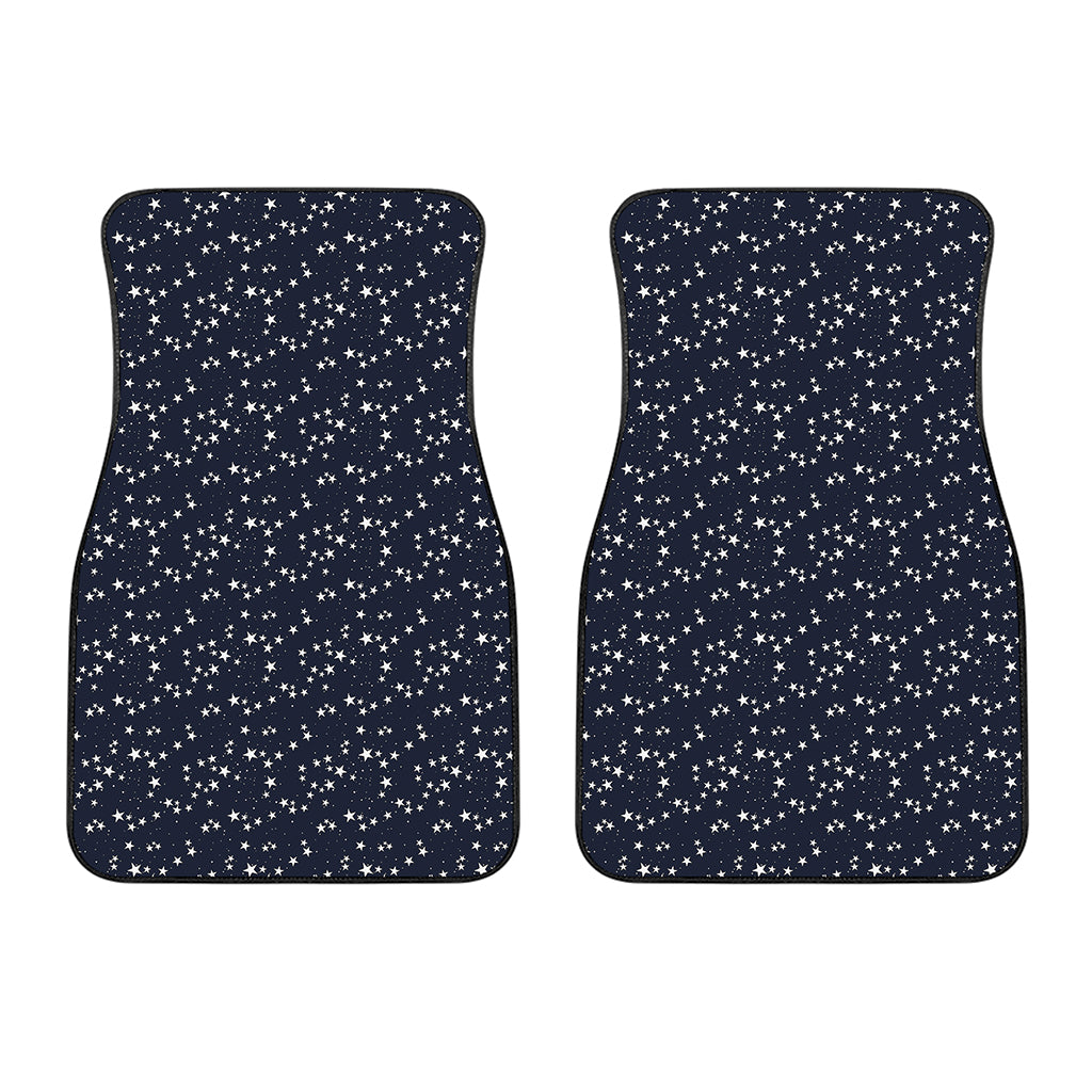 Star Sky Pattern Print Front Car Floor Mats