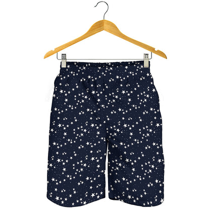 Star Sky Pattern Print Men's Shorts
