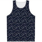 Star Sky Pattern Print Men's Tank Top
