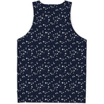 Star Sky Pattern Print Men's Tank Top