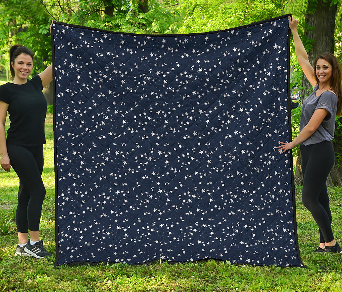 Star Sky Pattern Print Quilt
