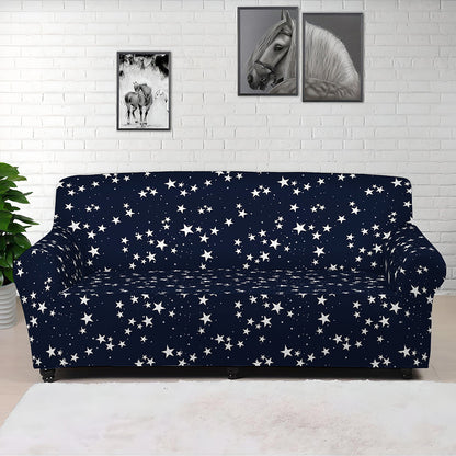 Star Sky Pattern Print Sofa Cover