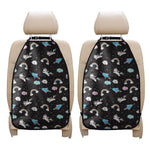 Star Space Unicorn Pattern Print Car Seat Organizers