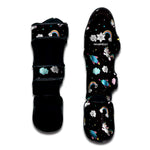 Star Space Unicorn Pattern Print Muay Thai Shin Guard