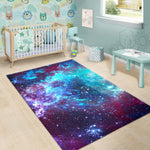 Starfield Nebula Galaxy Space Print Area Rug GearFrost