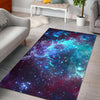 Starfield Nebula Galaxy Space Print Area Rug GearFrost