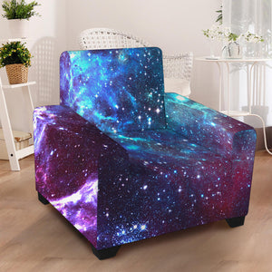 Starfield Nebula Galaxy Space Print Armchair Slipcover