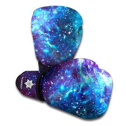 Starfield Nebula Galaxy Space Print Boxing Gloves