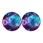Starfield Nebula Galaxy Space Print Car Coasters