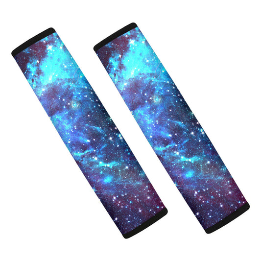 Starfield Nebula Galaxy Space Print Car Seat Belt Covers