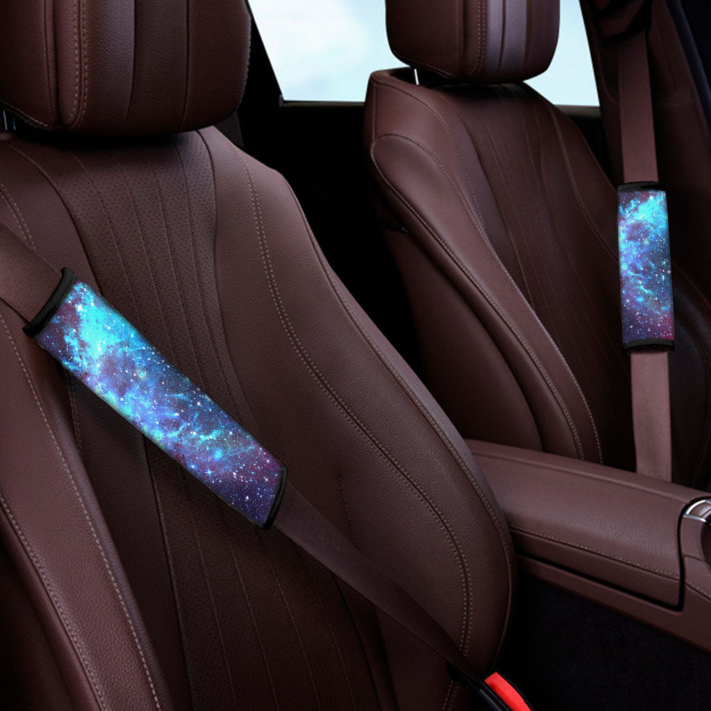 Starfield Nebula Galaxy Space Print Car Seat Belt Covers