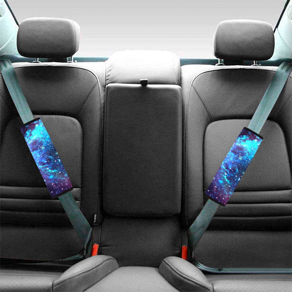 Starfield Nebula Galaxy Space Print Car Seat Belt Covers