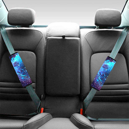 Starfield Nebula Galaxy Space Print Car Seat Belt Covers