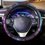 Starfield Nebula Galaxy Space Print Car Steering Wheel Cover