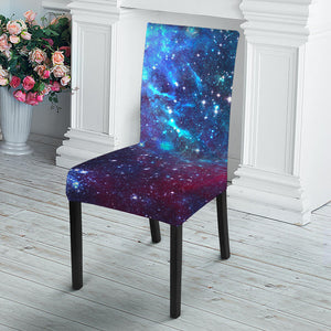 Starfield Nebula Galaxy Space Print Dining Chair Slipcover