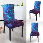 Starfield Nebula Galaxy Space Print Dining Chair Slipcover