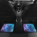 Starfield Nebula Galaxy Space Print Front and Back Car Floor Mats