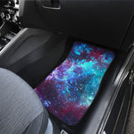 Starfield Nebula Galaxy Space Print Front and Back Car Floor Mats