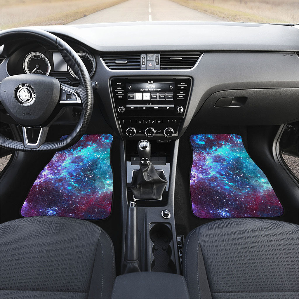 Starfield Nebula Galaxy Space Print Front Car Floor Mats