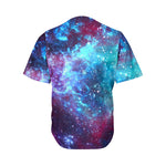 Starfield Nebula Galaxy Space Print Men's Baseball Jersey
