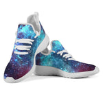 Starfield Nebula Galaxy Space Print Mesh Knit Shoes GearFrost