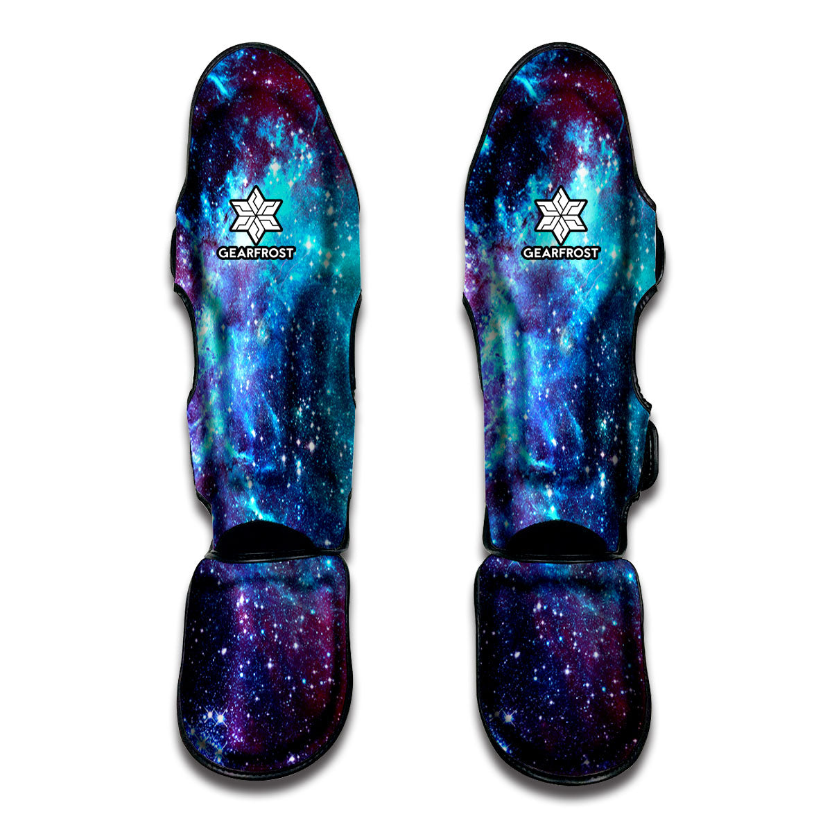 Starfield Nebula Galaxy Space Print Muay Thai Shin Guard