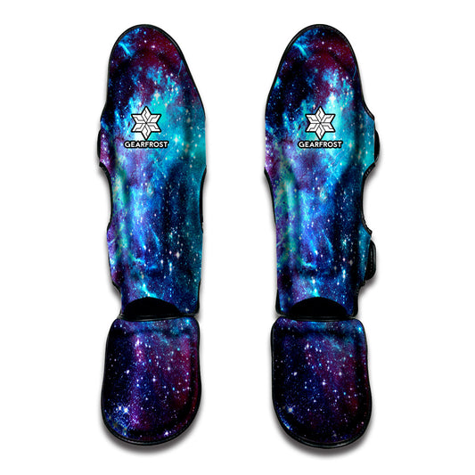 Starfield Nebula Galaxy Space Print Muay Thai Shin Guard