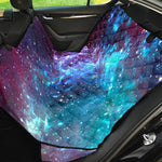 Starfield Nebula Galaxy Space Print Pet Car Back Seat Cover