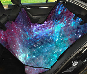 Starfield Nebula Galaxy Space Print Pet Car Back Seat Cover