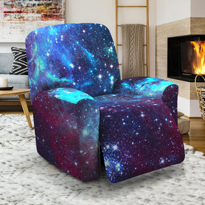 Starfield Nebula Galaxy Space Print Recliner Slipcover