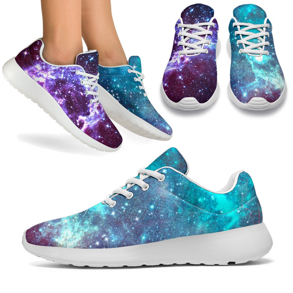 Starfield Nebula Galaxy Space Print Sport Shoes GearFrost