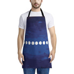 Starry Sky Lunar Phase Print Apron