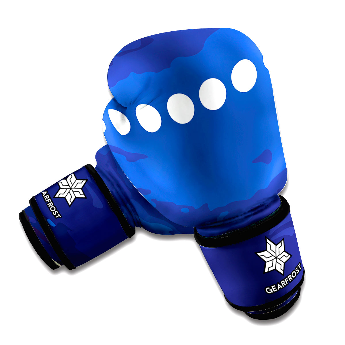 Starry Sky Lunar Phase Print Boxing Gloves